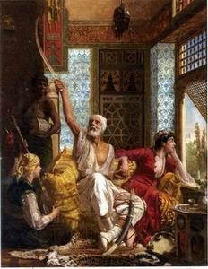 unknow artist Arab or Arabic people and life. Orientalism oil paintings 53 china oil painting image